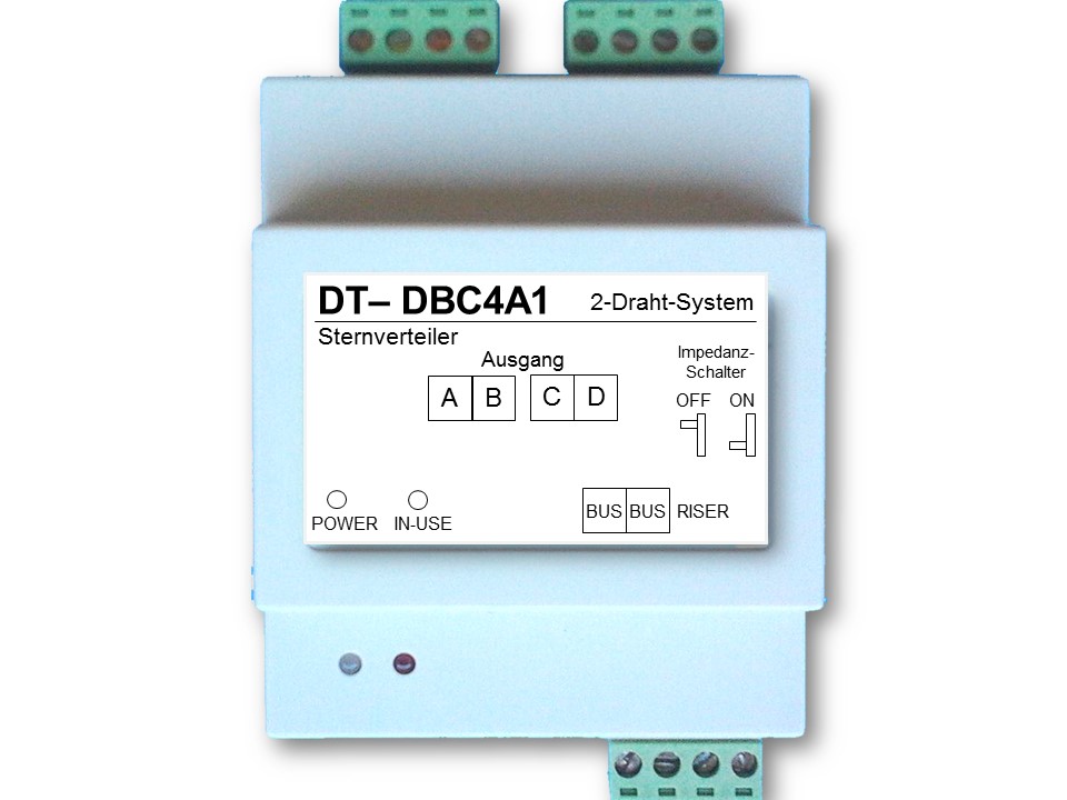 Modul DT- DBC4A1 für Sternverteilung Türsprechanlagen